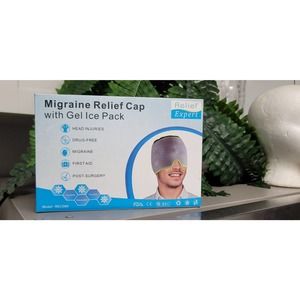 Relief Expert Migraine Relief Cap with Gel Ice Pack